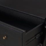 Phil Black Wood 2 Drawer Accent Cabinet by Mercana at Eve Furniture