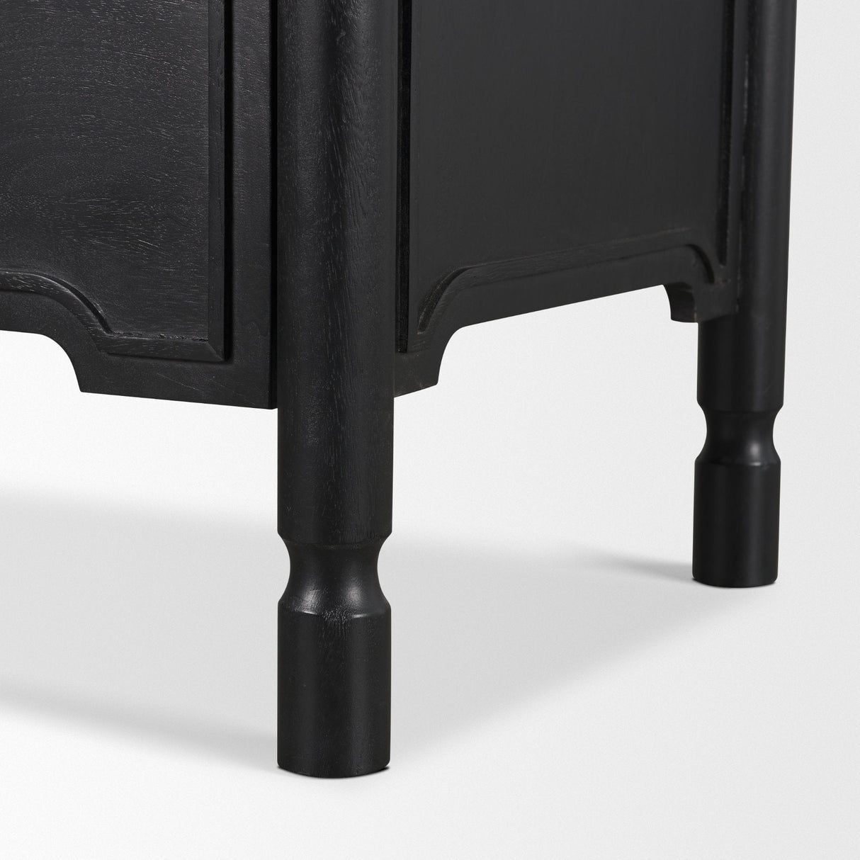 Phil Black Wood 2 Drawer Accent Cabinet by Mercana at Eve Furniture