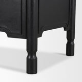 Phil Black Wood 2 Drawer Accent Cabinet by Mercana at Eve Furniture