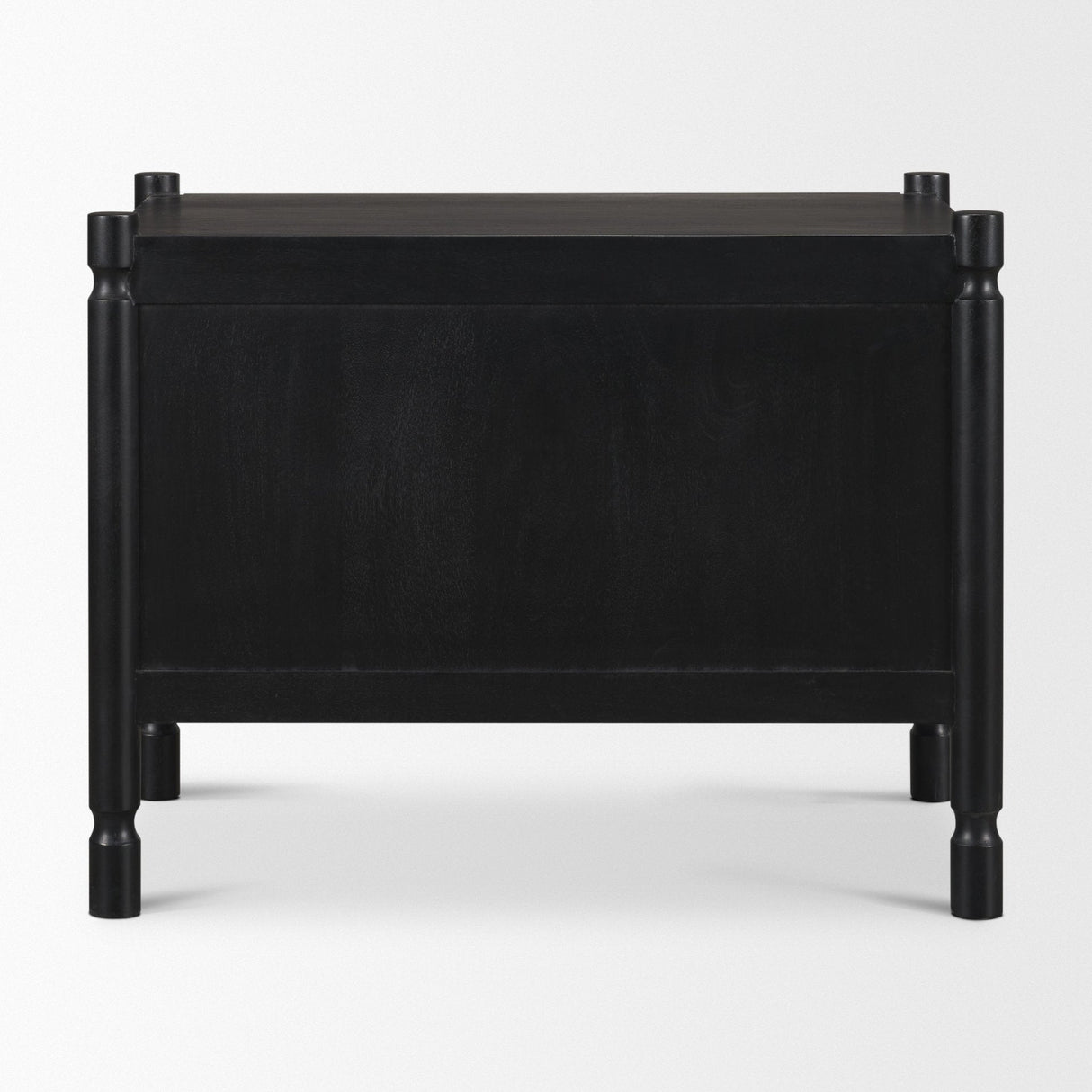 Phil Black Wood 2 Drawer Accent Cabinet by Mercana at Eve Furniture