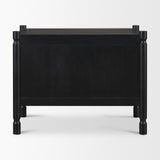 Phil Black Wood 2 Drawer Accent Cabinet by Mercana at Eve Furniture