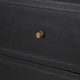 Phil Black Wood 2 Drawer Accent Cabinet by Mercana at Eve Furniture