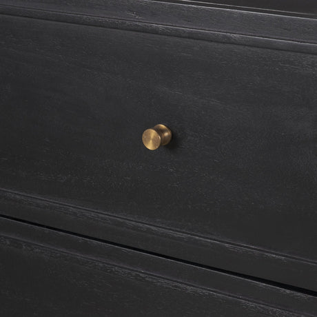 Phil Black Wood 2 Drawer Accent Cabinet by Mercana at Eve Furniture