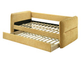 Philipa Gold Daybed with Trundle by Crown Mark at Eve Furniture