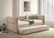 Philipa Mauve Daybed with Trundle by Crown Mark at Eve Furniture