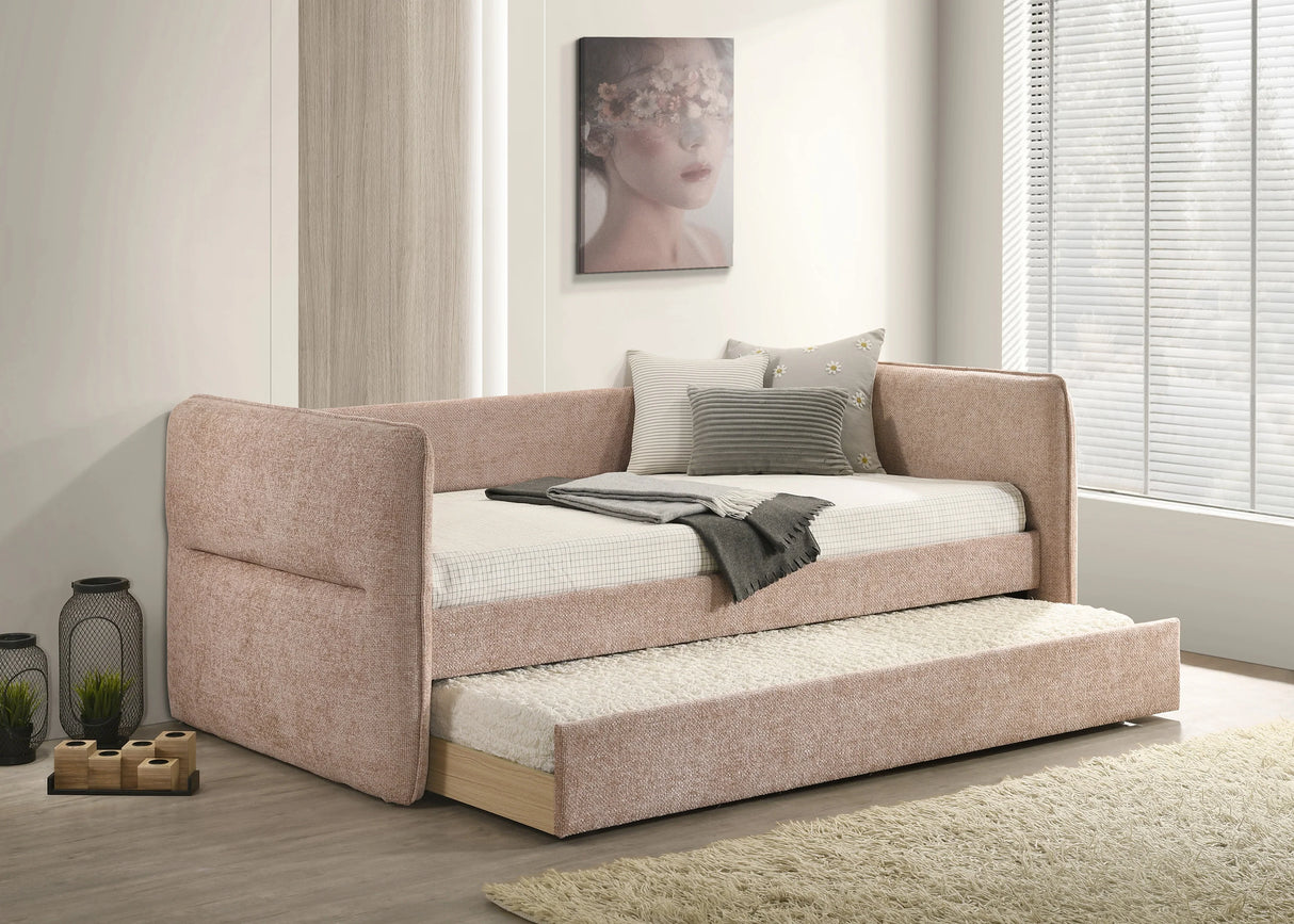 Philipa Mauve Daybed with Trundle by Crown Mark at Eve Furniture