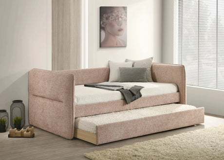 Philipa Mauve Daybed with Trundle by Crown Mark at Eve Furniture