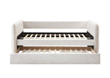 Philipa Oatmeal Twin Daybed with Trundle by Crown Mark at Eve Furniture