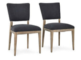 Phillip Gray Upholstered Dining Chair (Set of 2) by Classic Home at Eve Furniture