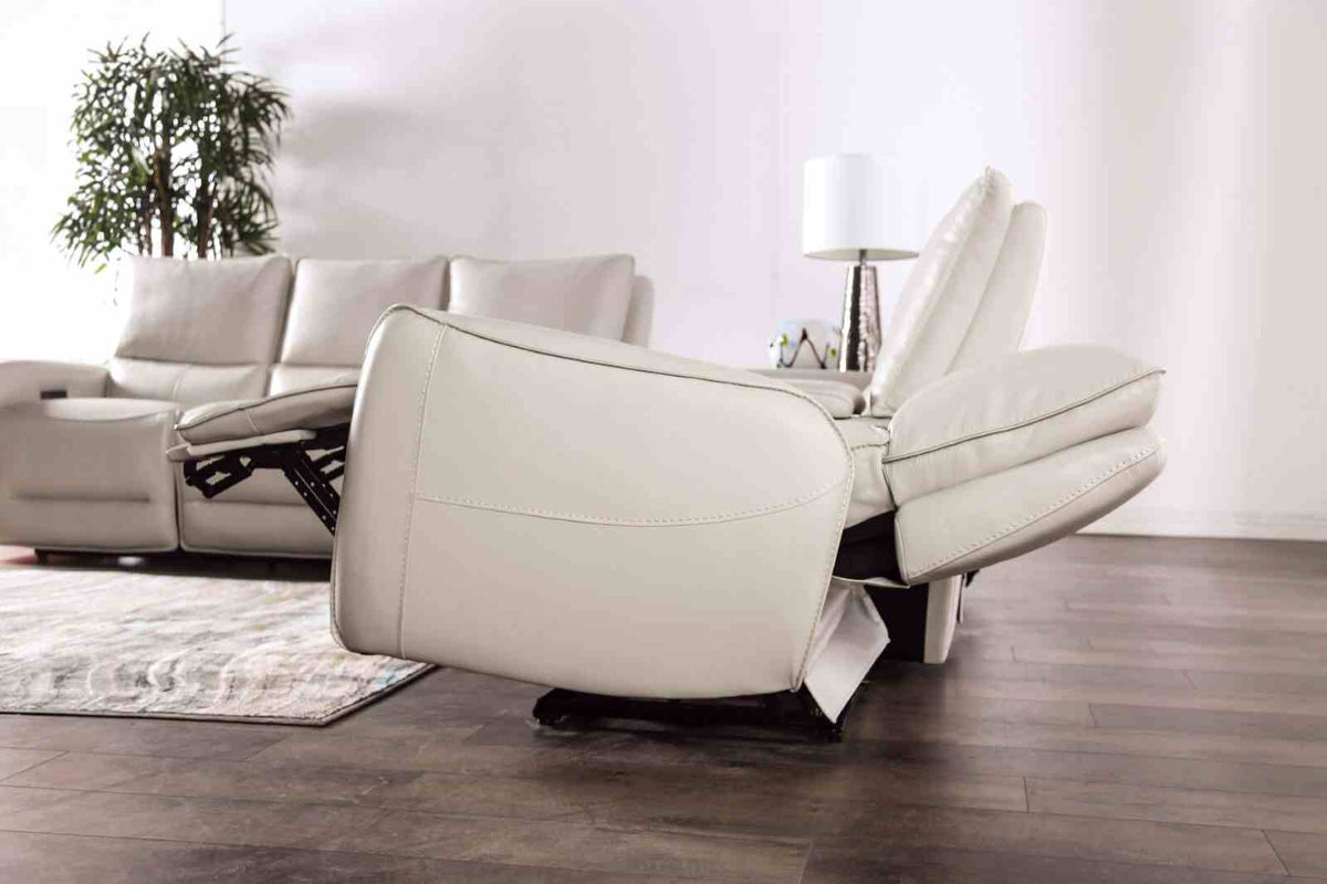 Phineas Beige Power Sofa by Furniture of America at Eve Furniture