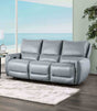 Phineas Pale Blue Power Sofa by Furniture of America at Eve Furniture