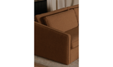 Phoebe Sofa Rust by Moe's Home at Eve Furniture