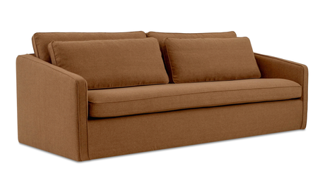 Phoebe Sofa Rust by Moe's Home at Eve Furniture
