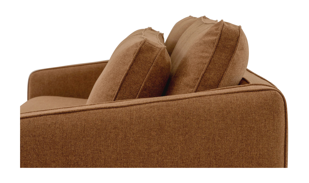 Phoebe Sofa Rust by Moe's Home at Eve Furniture