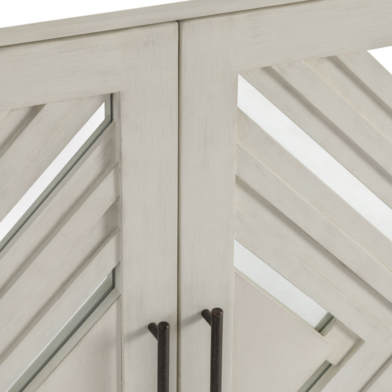Phoebe White Sideboard by Crestview at Eve Furniture