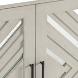 Phoebe White Sideboard by Crestview at Eve Furniture