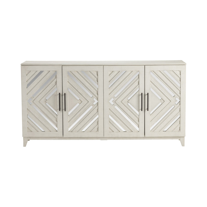 Phoebe White Sideboard by Crestview at Eve Furniture