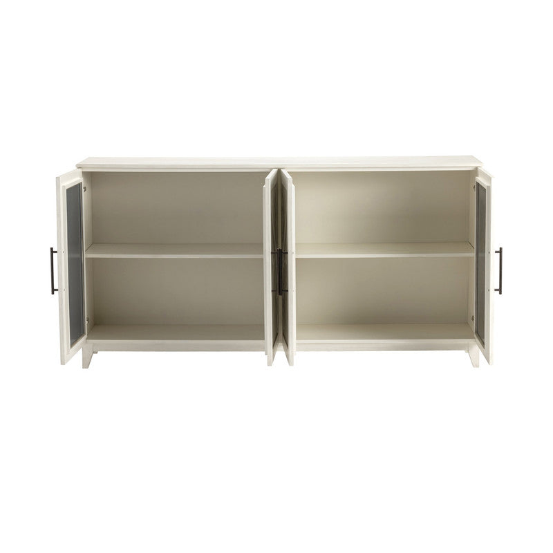 Phoebe White Sideboard by Crestview at Eve Furniture