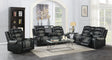 Phoenix II Black Reclining Living Room Set by New Era Innovations at Eve Furniture