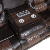 Phoenix II Brown Reclining Living Room Set by New Era Innovations at Eve Furniture