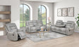 Phoenix II Grey Reclining Living Room Set by New Era Innovations at Eve Furniture