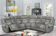 Phoenix II Grey Reclining Sectional by New Era Innovations at Eve Furniture