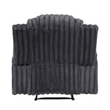 Phyllis Dark Gray Reclining Living Room Set by Homelegance at Eve Furniture