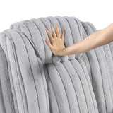 Phyllis Light Gray Reclining Living Room Set by Homelegance at Eve Furniture