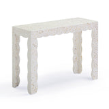 Piara Natural Capiz Shell Console by TOV Furniture at Eve Furniture