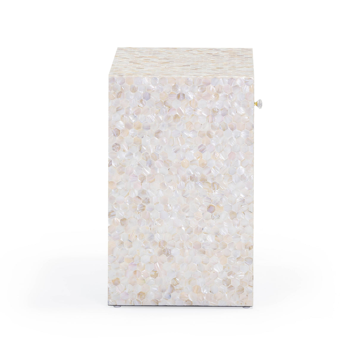 Piara Natural Mother of Pearl Inlaid Nightstand by TOV Furniture at Eve Furniture