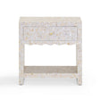 Piara Natural Mother of Pearl Inlaid Nightstand by TOV Furniture at Eve Furniture
