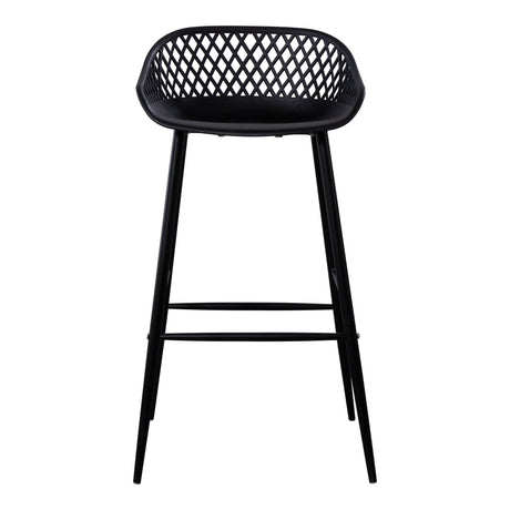 Piazza Black Outdoor Barstool (Set of 2) by MOES at Eve Furniture