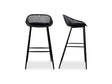 Piazza Black Outdoor Barstool (Set of 2) by MOES at Eve Furniture