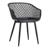 Piazza Black Outdoor Chair (Set of 2) by Moe's Home at Eve Furniture