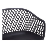 Piazza Black Outdoor Chair (Set of 2) by Moe's Home at Eve Furniture