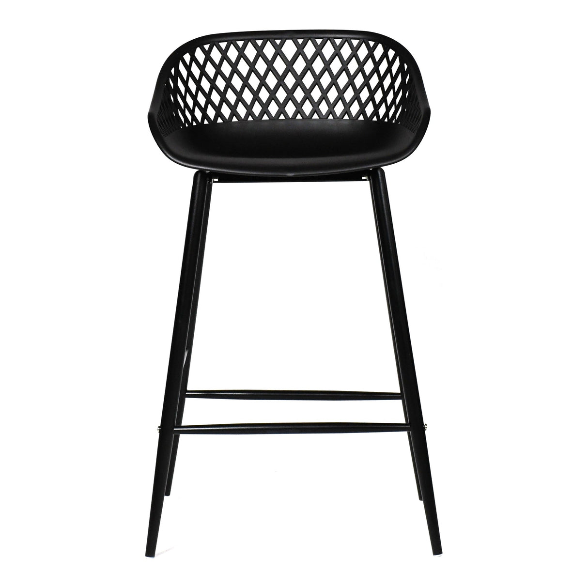 Piazza Black Outdoor Counter Stool (Set of 2) by MOES at Eve Furniture