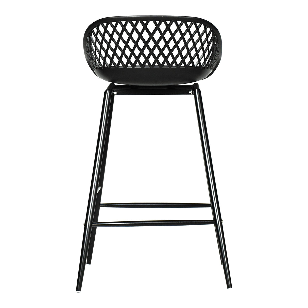 Piazza Black Outdoor Counter Stool (Set of 2) by MOES at Eve Furniture