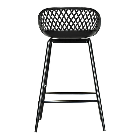 Piazza Black Outdoor Counter Stool (Set of 2) by MOES at Eve Furniture