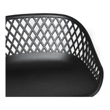 Piazza Black Outdoor Counter Stool (Set of 2) by MOES at Eve Furniture