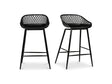 Piazza Black Outdoor Counter Stool (Set of 2) by MOES at Eve Furniture