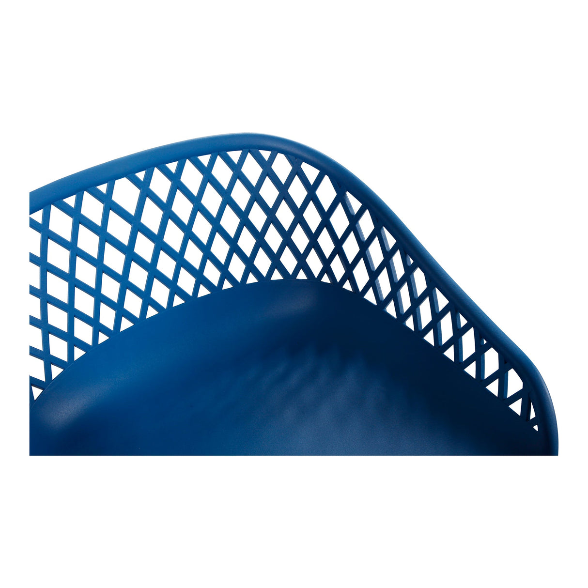 Piazza Blue Outdoor Barstool (Set of 2) by Moe's Home at Eve Furniture