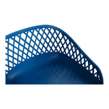 Piazza Blue Outdoor Barstool (Set of 2) by Moe's Home at Eve Furniture