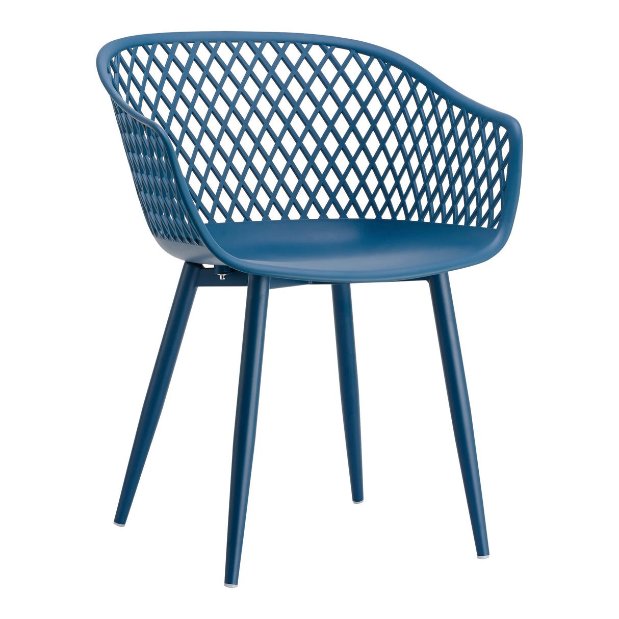 Piazza Blue Outdoor Chair (Set of 2) by Moe's Home at Eve Furniture