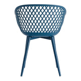 Piazza Blue Outdoor Chair (Set of 2) by Moe's Home at Eve Furniture