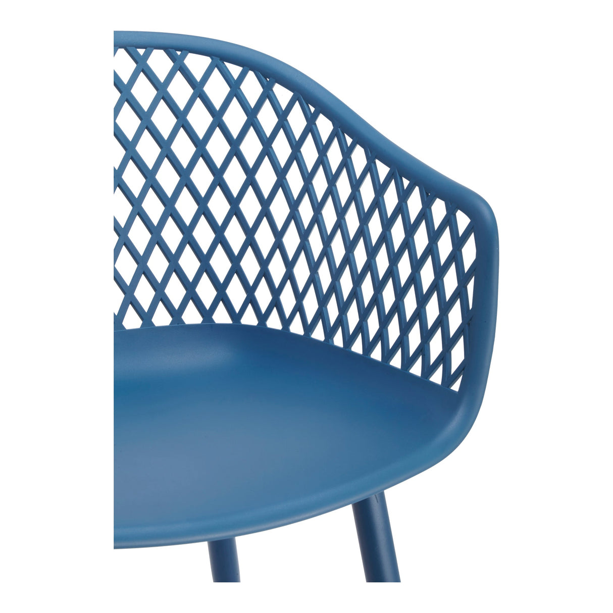 Piazza Blue Outdoor Chair (Set of 2) by Moe's Home at Eve Furniture