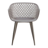 Piazza Grey Outdoor Chair (Set of 2) by Moe's Home at Eve Furniture