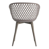 Piazza Grey Outdoor Chair (Set of 2) by Moe's Home at Eve Furniture