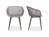 Piazza Grey Outdoor Chair (Set of 2) by Moe's Home at Eve Furniture
