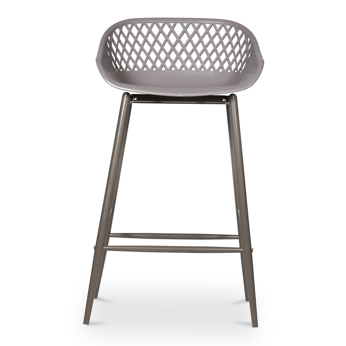 Piazza Grey Outdoor Counter Stool (Set of 2) by MOES at Eve Furniture