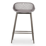 Piazza Grey Outdoor Counter Stool (Set of 2) by MOES at Eve Furniture
